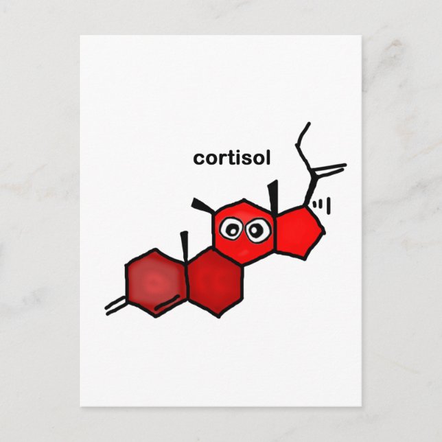 Carte Postale Cortisol (Devant)