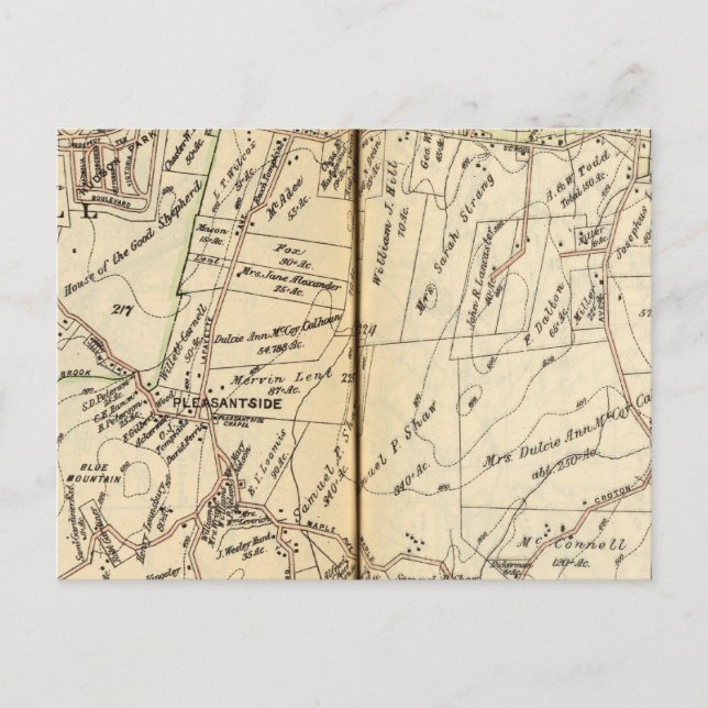 Carte Postale Cortlandt, New York (Devant)
