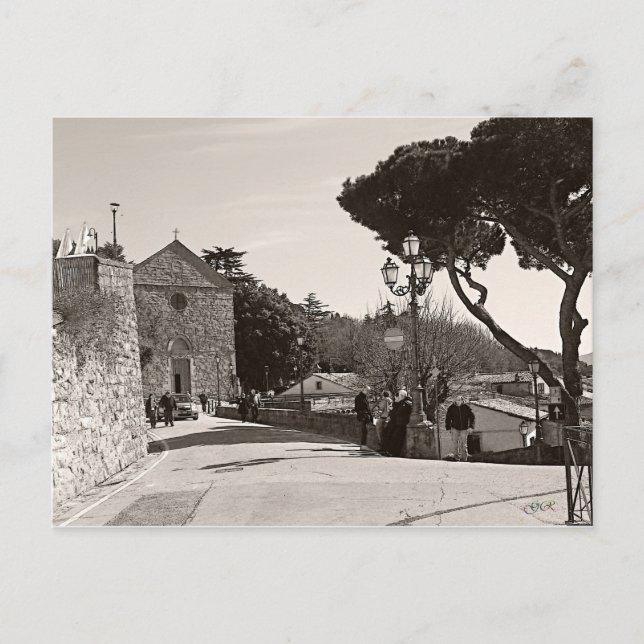 Carte Postale Cortona Italie Toscane (Devant)