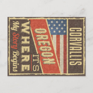 Carte Postale Corvallis Oregon