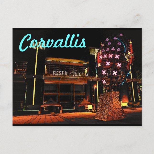 Carte postale Corvallis (Reser)