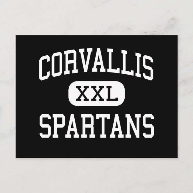 Carte Postale Corvallis - Spartans - High - Corvallis Oregon (Devant)