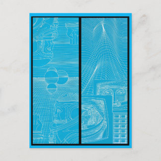 Carte postale Cosmonaut Trois