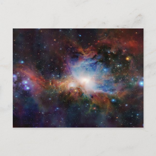 Carte Postale Cosmos de tourbillonnement (Devant)