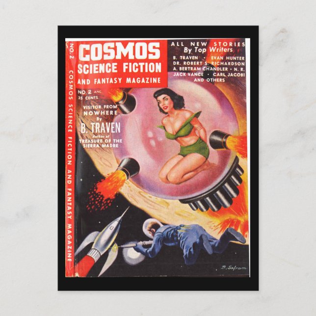 Carte Postale Cosmos v01 n02 (1953-11.Star)_Pulp Art (Devant)