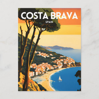 Carte Postale Costa Brava Espagne