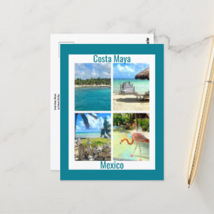 Carte Postale Costa Maya, Mexique