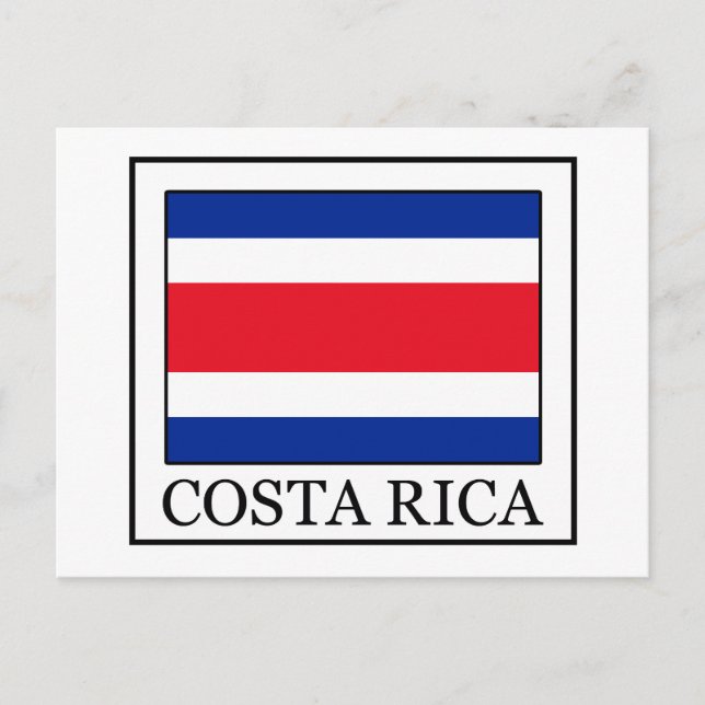 Carte Postale Costa Rica (Devant)