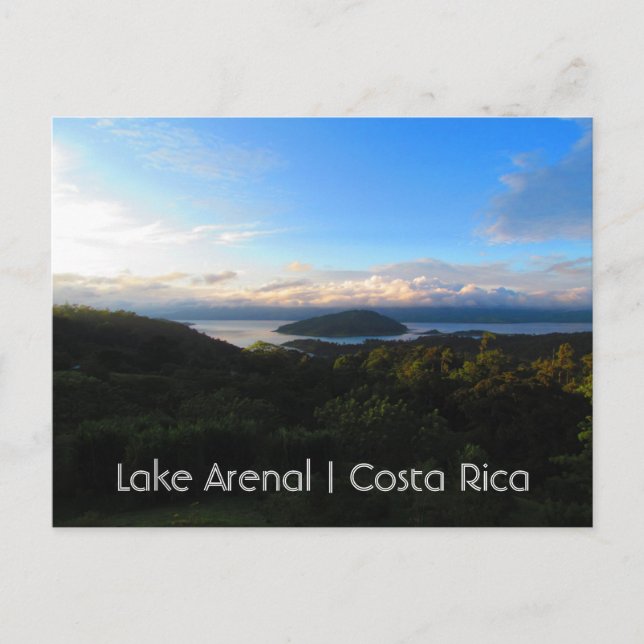 Carte postale Costa Rica Lake Arenal (Devant)