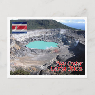 Carte Postale Costa Rica - Poas Volcan -