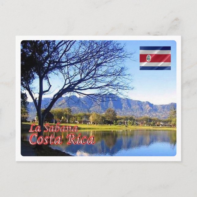 Carte Postale Costa Rica - Sabana - (Devant)