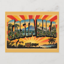 Costa Rica Volcan Nuageux Forêt Quetzal Vintage