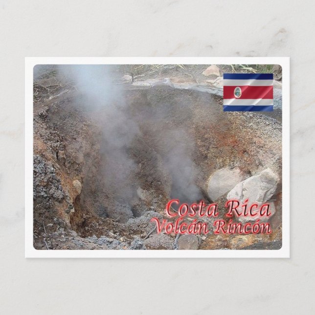 Carte Postale Costa Rica - Volcan Rincòn - (Devant)