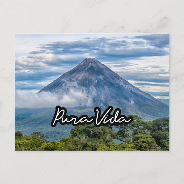 Carte Postale Costa Rica Volcano Arenal Souvenir Postcard (Devant)