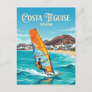 Carte Postale Costa Teguise Espagne