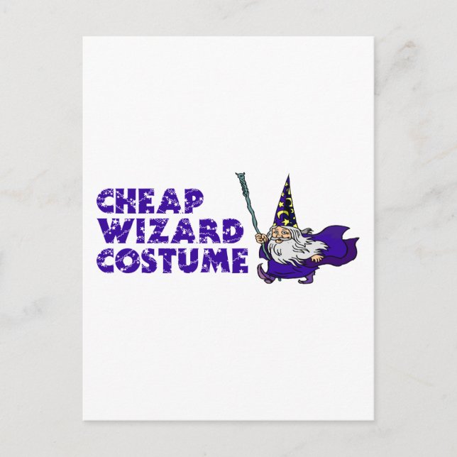 Carte Postale Costume Assistant pas cher (Devant)