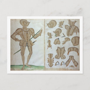 Carte Postale Costume d'Armor pour Sir Henry Lee, de 'An Elizabe