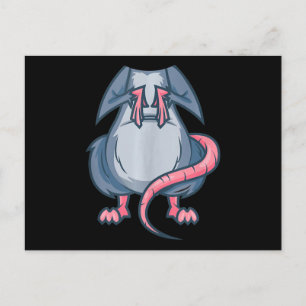 Carte Postale Costume de souris Halloween Easy Rat Cosplay Derni