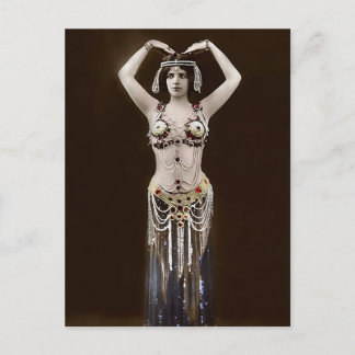 Carte Postale Costume égyptien mince