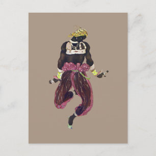 Carte Postale Costume pour Scheherazade par Léon Bakst