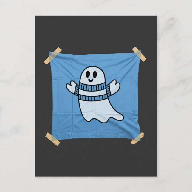 Carte Postale Costume Tapy Halloween (Devant)