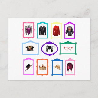 Carte postale Costumes