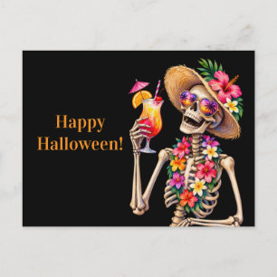 Carte Postale Costumes et Cocktails Soirée Adulte Halloween 