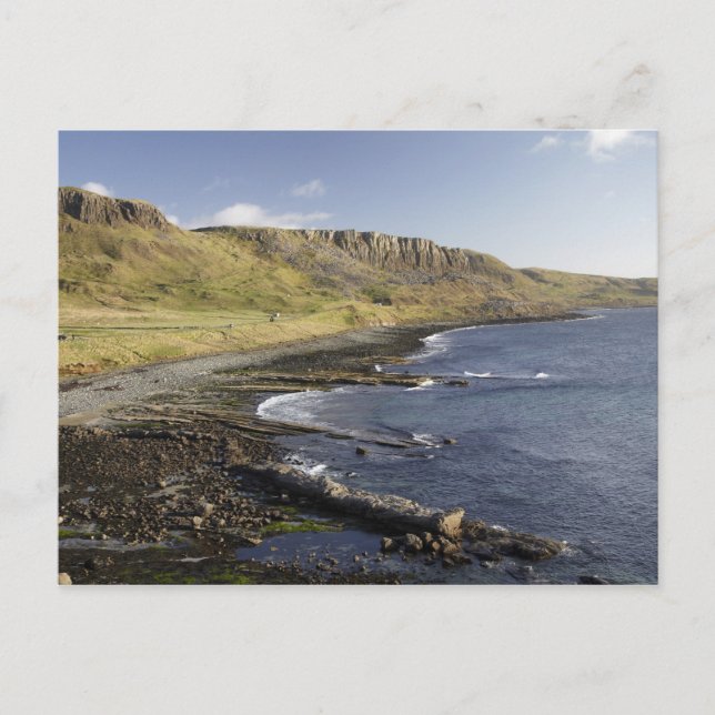 Carte Postale Côte à Duntulm, île de Skye, Écosse, Royaume-Uni (Devant)
