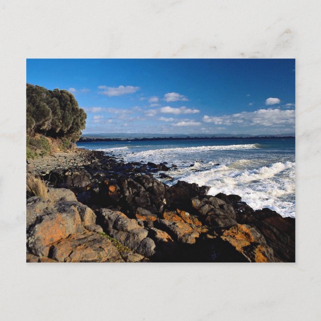 Carte Postale Côte à Swansea, Royaume-Uni (Devant)