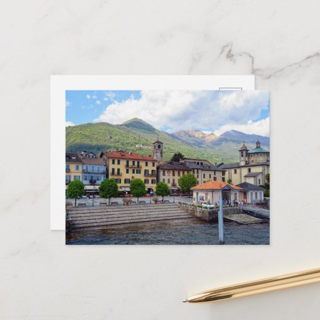 Carte Postale Côte Amalfi (Devant/Arrière en situation)