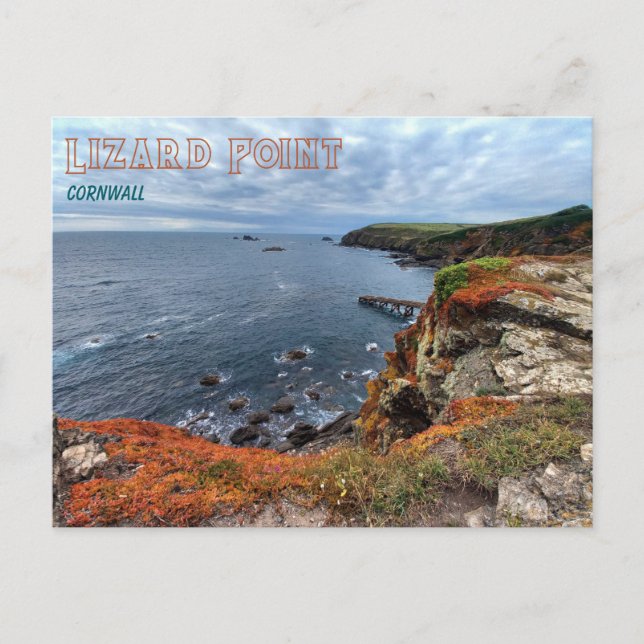 Carte Postale Côte au Lizard Point (Devant)
