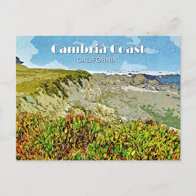 Carte Postale Côte Cambrienne (Devant)