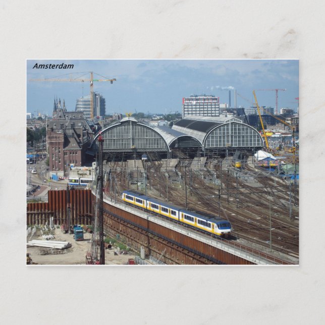 Carte Postale côté_central d'Amsterdam [kan.k] (Devant)