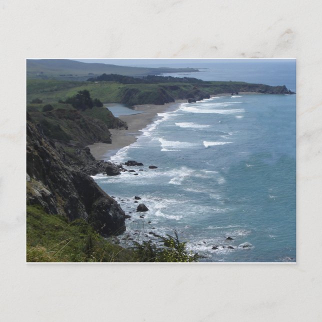 Carte Postale Côte centrale de Californie (Devant)