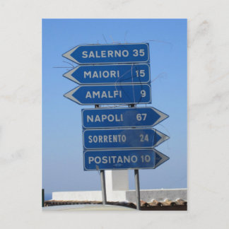 Carte Postale Côte d'Amalfi