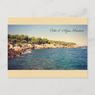 Carte Postale Côte d'Azur, Antibes, France