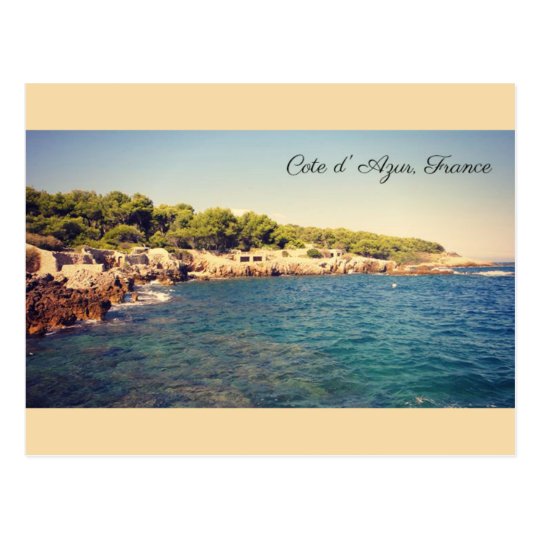 Carte Postale Moderne Cote d'Azur French Riviera Eze Alpes Maritimes