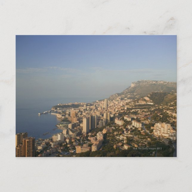Carte Postale Côte d'Azur au lever du soleil (Devant)
