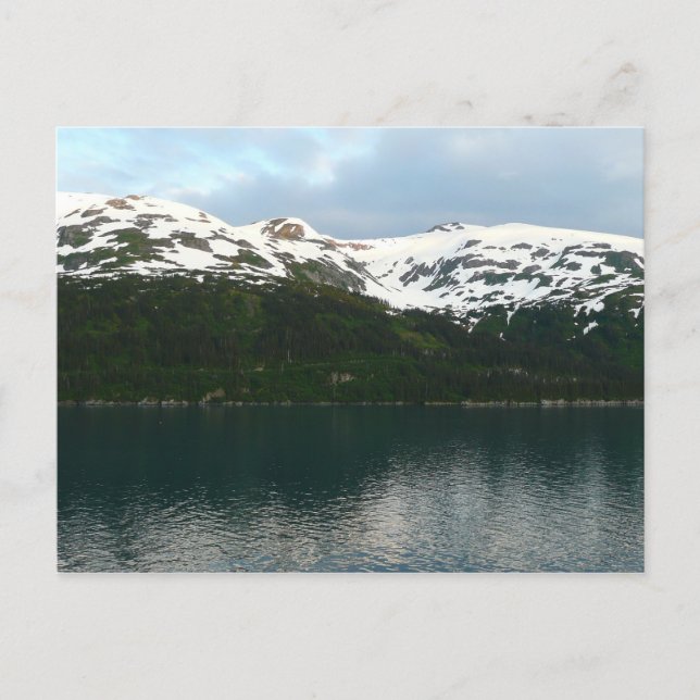 Carte Postale Côte de l'Alaska au crépuscule (Devant)