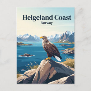Carte Postale Côte d'Helgeland Norvège