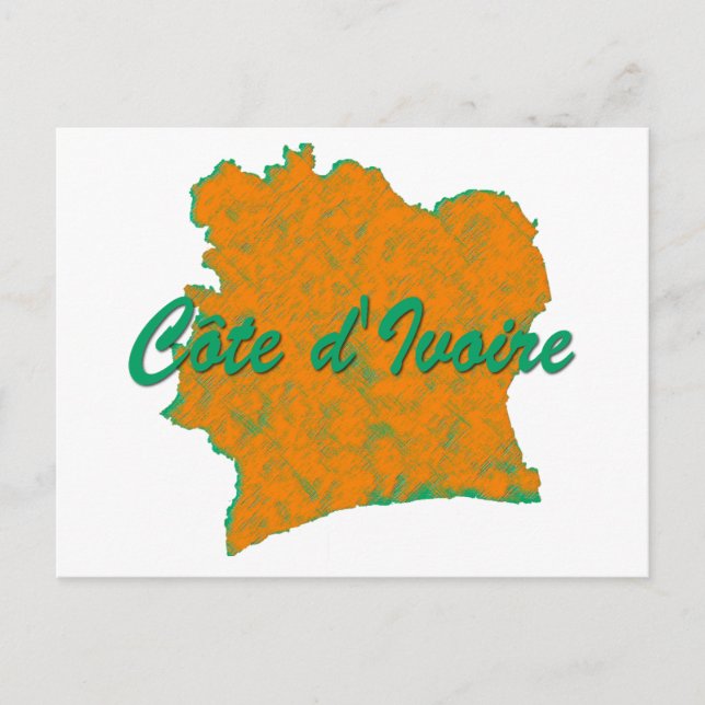 Carte Postale Côte d'Ivoire (Devant)