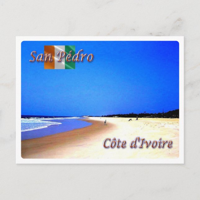 Carte Postale Côte d'Ivoire - San Pedro - (Devant)