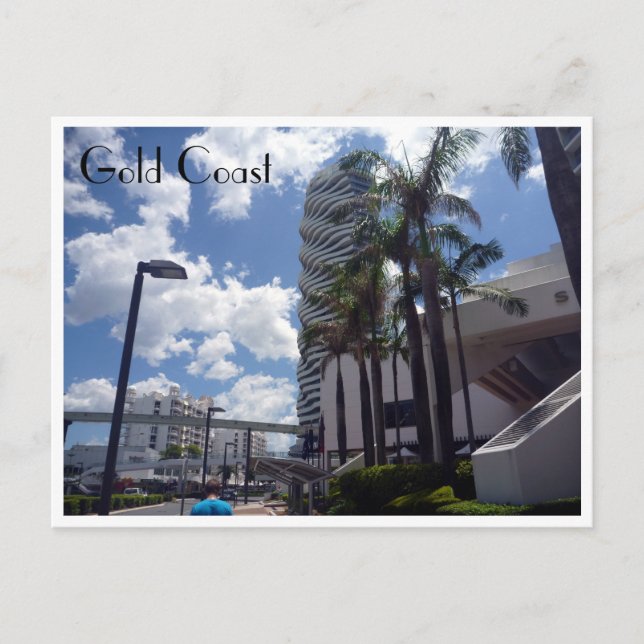 Carte Postale côte d'or de broadbeach (Devant)