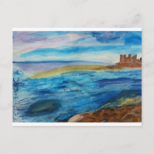 Carte Postale Côte du Northumberland (Devant)