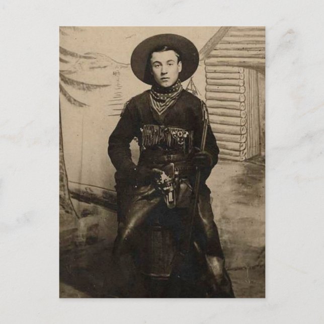 Carte Postale Côte Est Cowboy (Devant)