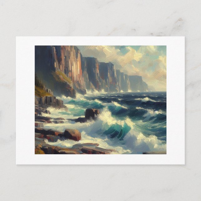 Carte Postale Côte Est de Terre-Neuve (Devant)