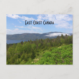 Carte Postale Côte Est du Canada