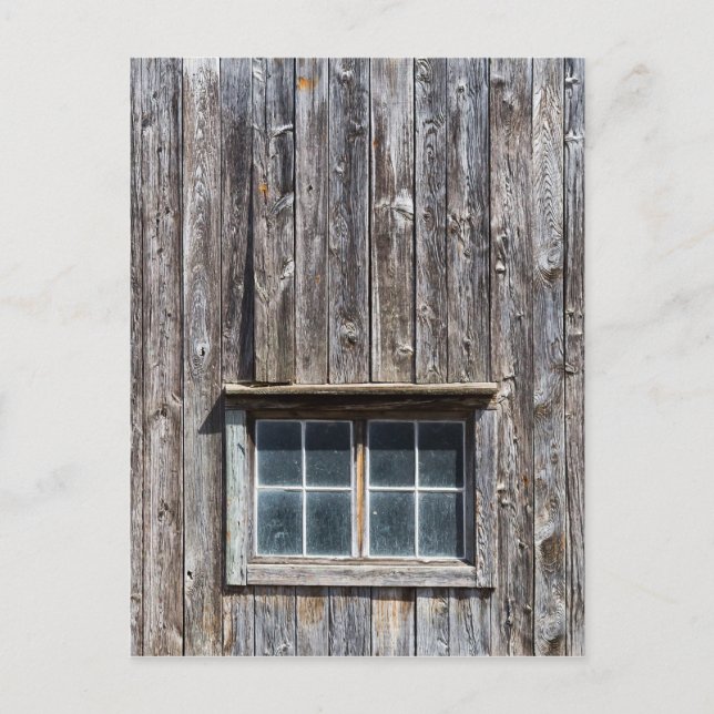 Carte Postale Côté Grange Avec Fenêtre (Devant)