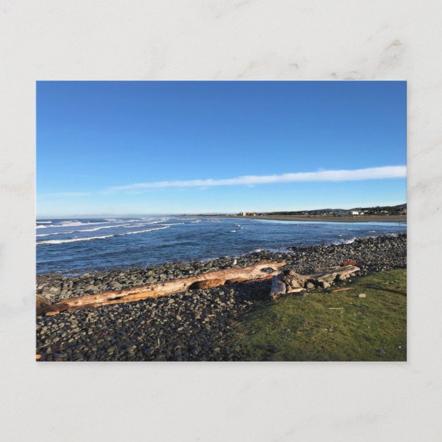 Carte Postale Côté mer, Côte de l'Oregon (Devant)