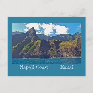 CARTE POSTALE CÔTE NAPALI ACCIDENTÉE ET MAGNIFIQUE/KAUAI,HAWAII